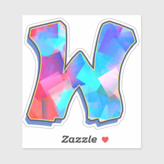 Letter W_ Graffiti Alphabet Letters