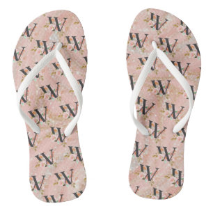 Letter W Jandals