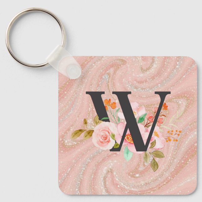 Letter W Key Ring (Front)