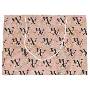 Letter W Large Gift Bag