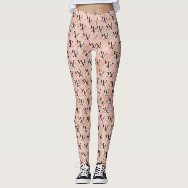 Letter W Leggings (Front)