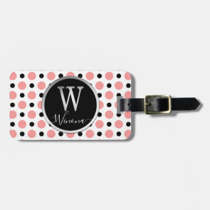 Letter W Luggage Tag