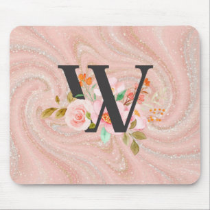 Letter W Mouse Pad