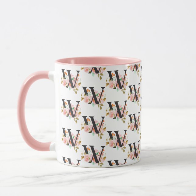 Letter W Mug (Left)