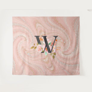 Letter W Tapestry