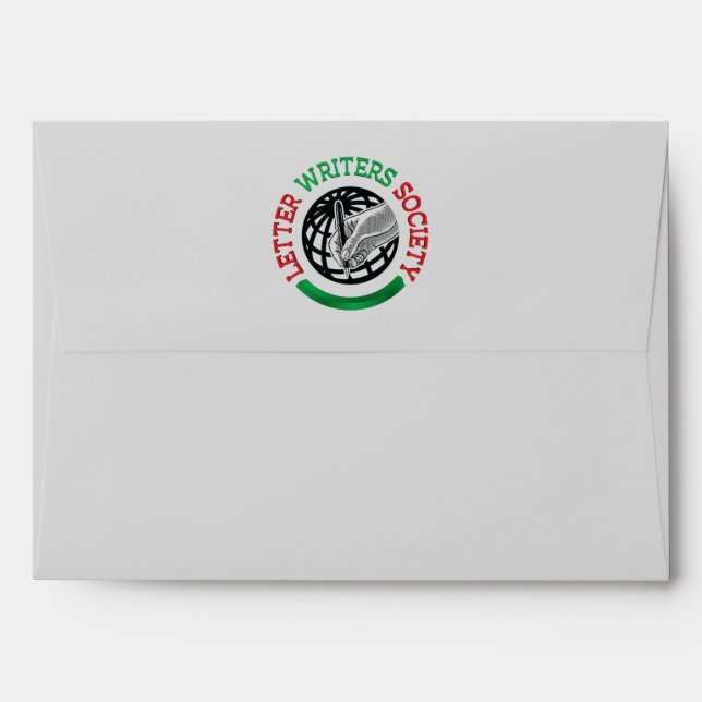 Letter Writers Society A7 Envelope (Back (Top Flap))