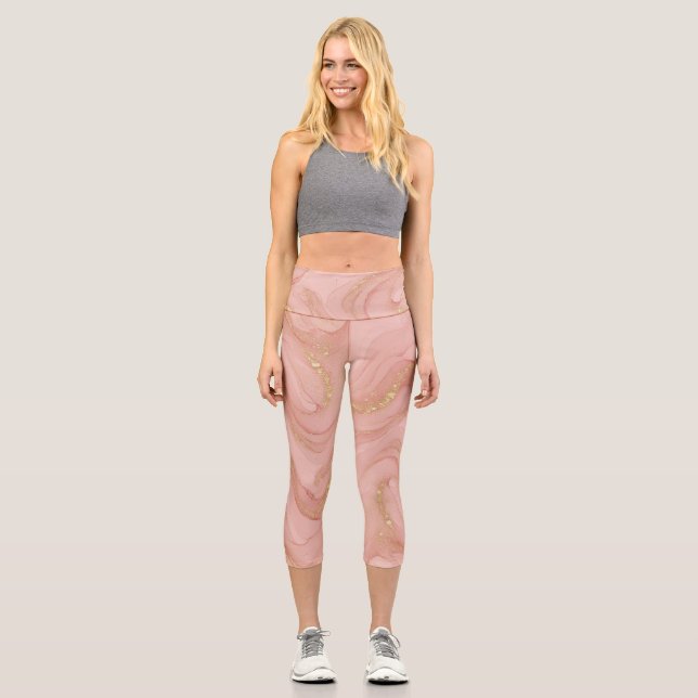 Letter X Capri Leggings (Front)