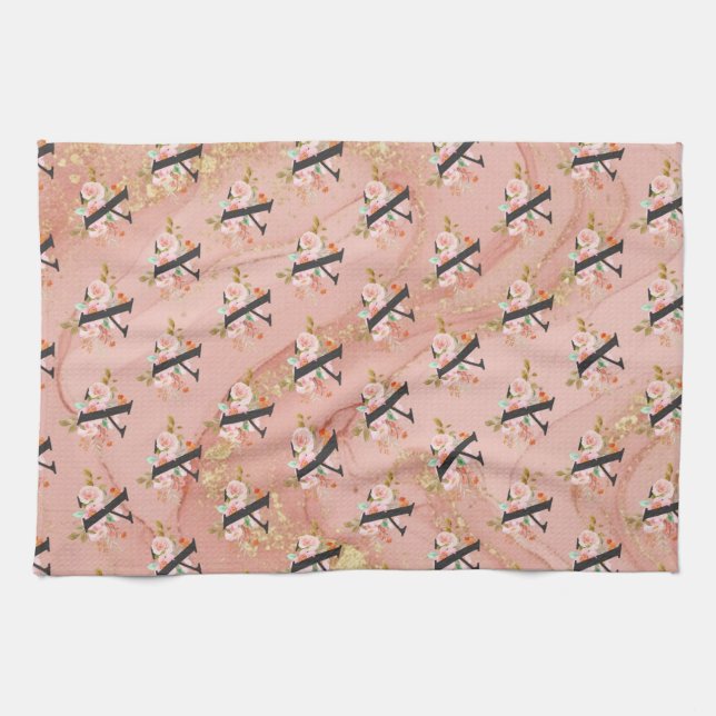 Letter X Tea Towel (Horizontal)