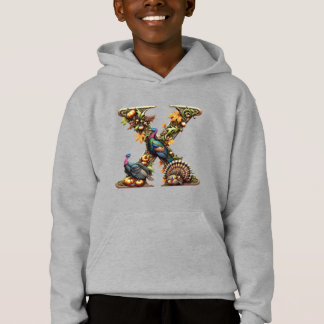 Letter X Thanksgiving turkey style