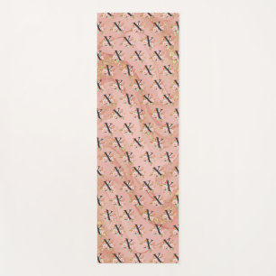 Letter X Yoga Mat