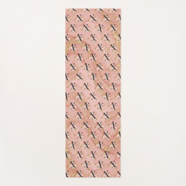 Letter X Yoga Mat (Front)