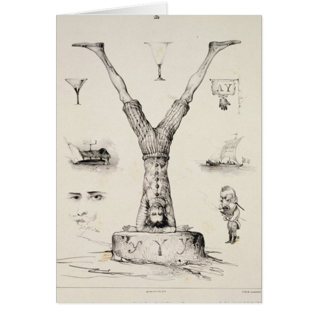 Letter Y from an alphabet primer (Front)