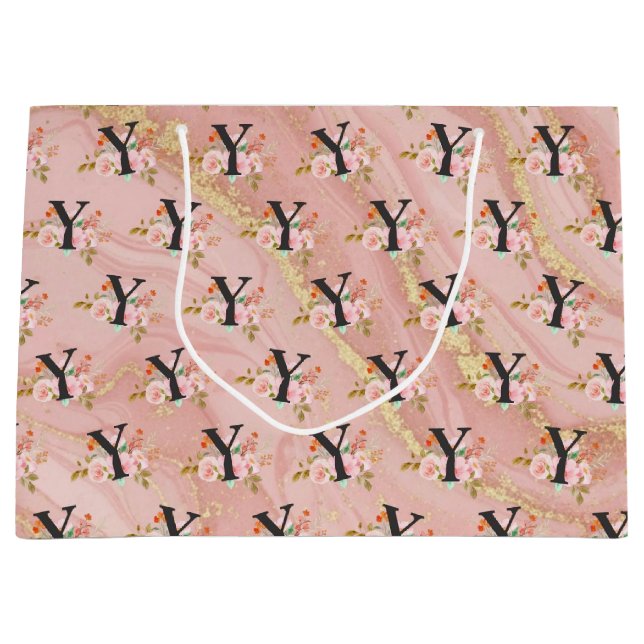 Letter Y Large Gift Bag (Front)