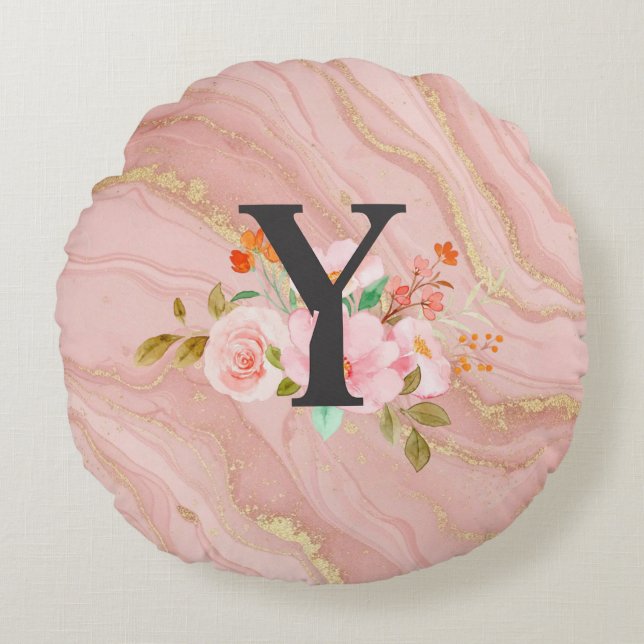 Letter Y Round Cushion (Front)