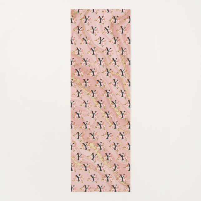 Letter Y Yoga Mat (Front)