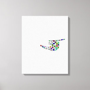 Letter 'YOD' Canvas Print
