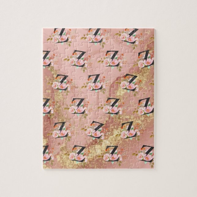 Letter Z Jigsaw Puzzle (Vertical)