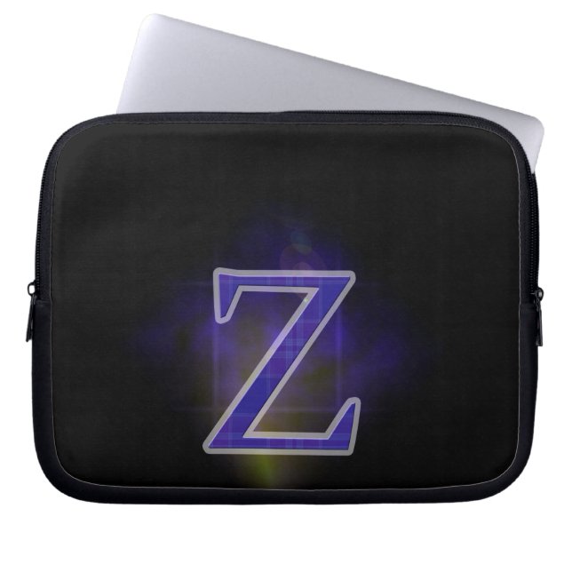 Letter Z Laptop Sleeve (Front)