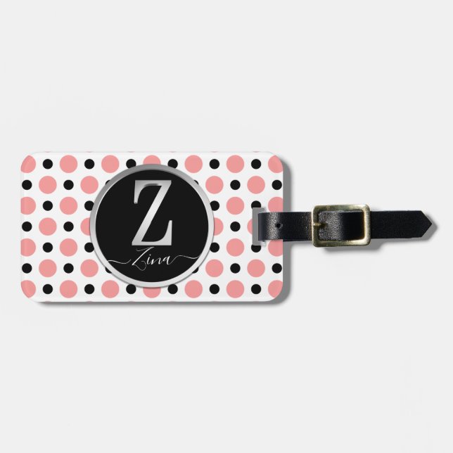 Letter Z Luggage Tag (Front Horizontal)
