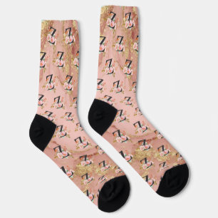 Letter Z Socks