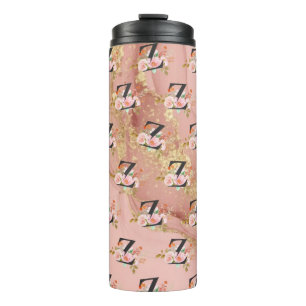 Letter Z Thermal Tumbler