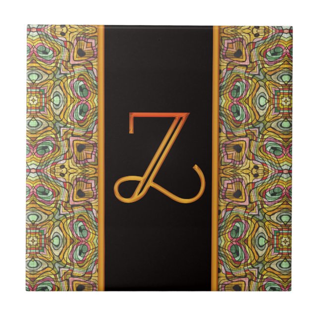 LETTER Z Tile (Front)