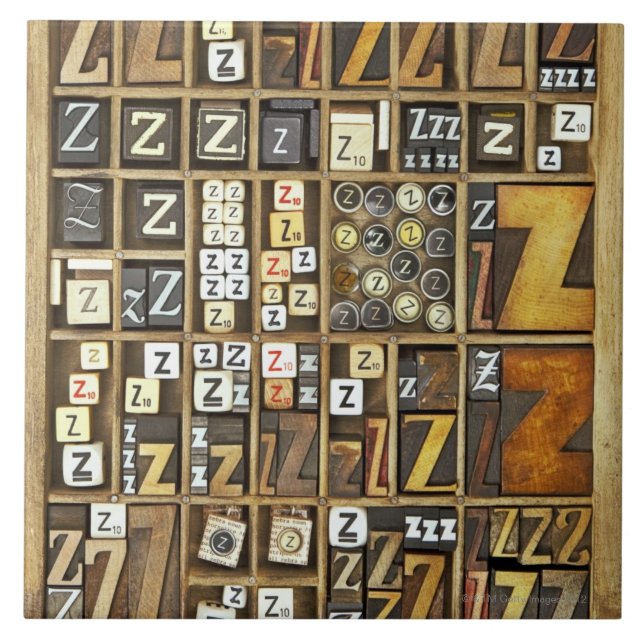 Letter Z Tile (Front)