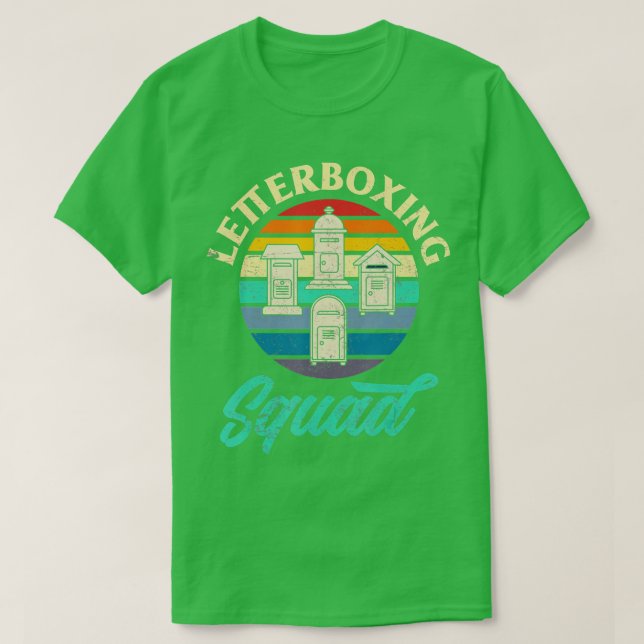 Letterboxing Letterboxer Letterboxing Squad  T-Shirt (Design Front)