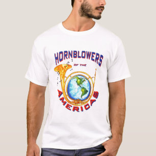 Lettered Hornblower Logo T-Shirt