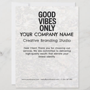 Letterhead Business Company Custom Stationery