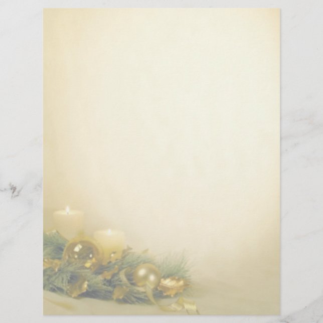 letterhead Christmas paper (Front)