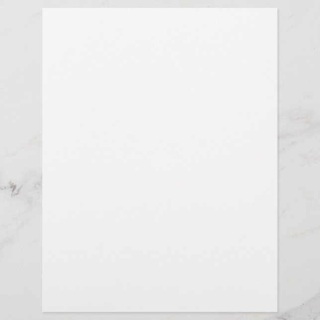 Letterhead Paper, Size: 8.5" x 11", Paper: Matte, (Front)
