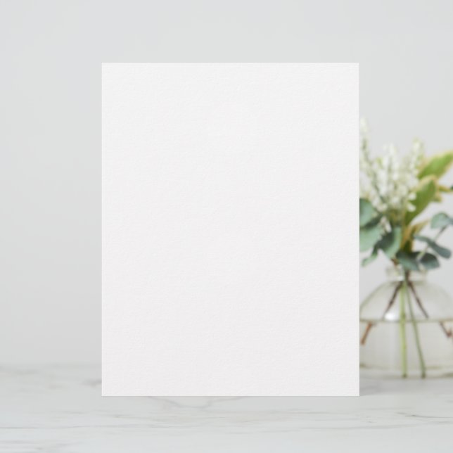 Letterhead Paper, Size: 8.5" x 11", Paper: Matte, (Standing Front)