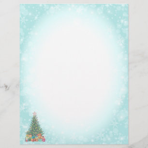 Letterhead snowflakes