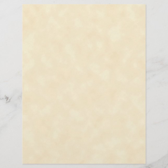 Letterhead Template On Light Parchment Background (Front)
