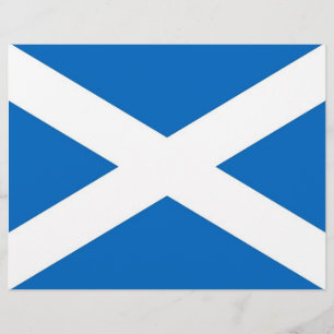 Letterhead with Flag of Scotland