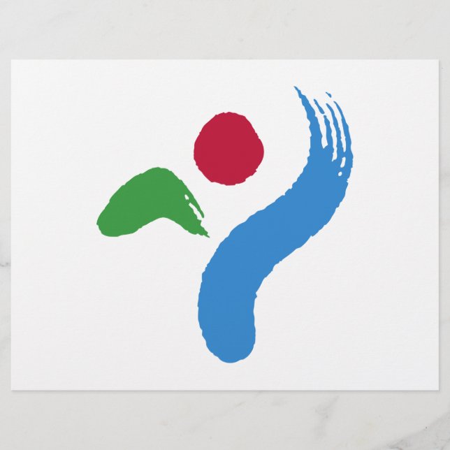 Letterhead with Flag of Seoul, South Korea (Front)