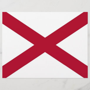 Letterhead with Flag of United States of America