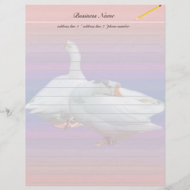 letterhead with names (Front)