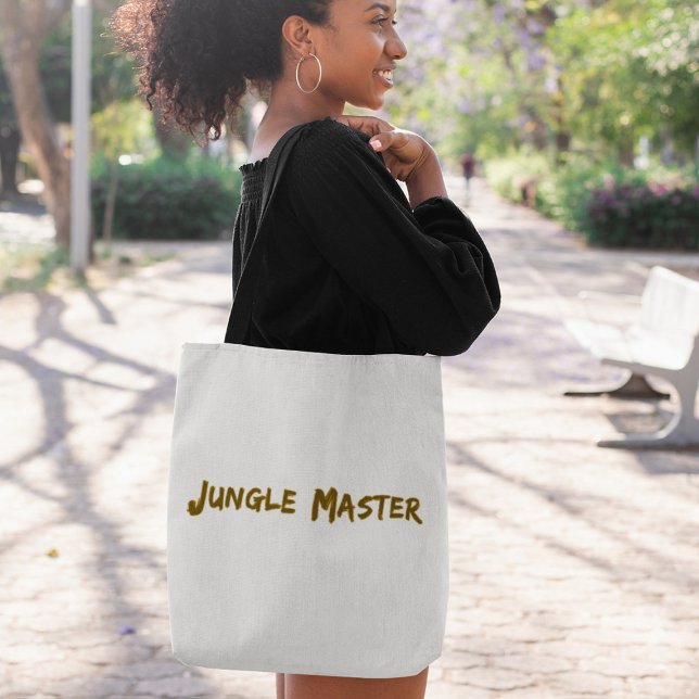 Lettering Design Jungle Master Tote Bag (Creator Uploaded)