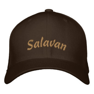 Lettering Salavan, your hometown Embroidered Hat