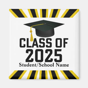 Letterman Class of 2025 Graduation Magnet