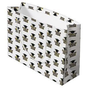Letterman Class of 2026 Graduation Large Gift Bag