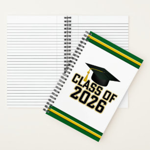 Letterman Class of 2026 Graduation Notebook