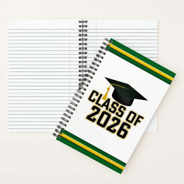 Letterman Class of 2026 Graduation Notebook (Inside)