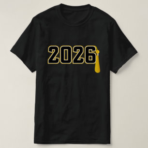 Letterman Class of 2026 Graduation T-Shirt