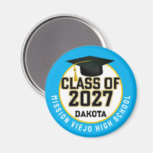 Letterman Class of 2027 Graduation Magnet