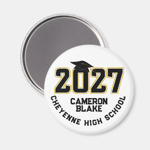 Letterman Class of 2027 Graduation Magnet