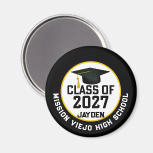Letterman Class of 2027 Graduation Magnet