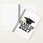 Letterman Class of 2027 Graduation Planner<br><div class="desc">* CONGRATS TO THE GRAD! * * Customize this day / week planner for the graduate weeks to come! * With colorful stickers, 60 pages and 12 months long. * Two size options to choose from (soft or hard cover). * Add text to the cover (and / or to the...</div>